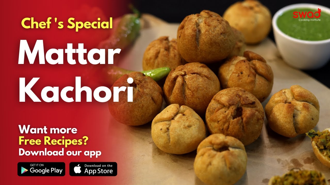 Chef Sneha Thakkar's Special Stuffed Mattar Kachori Recipe by Swad Cooking