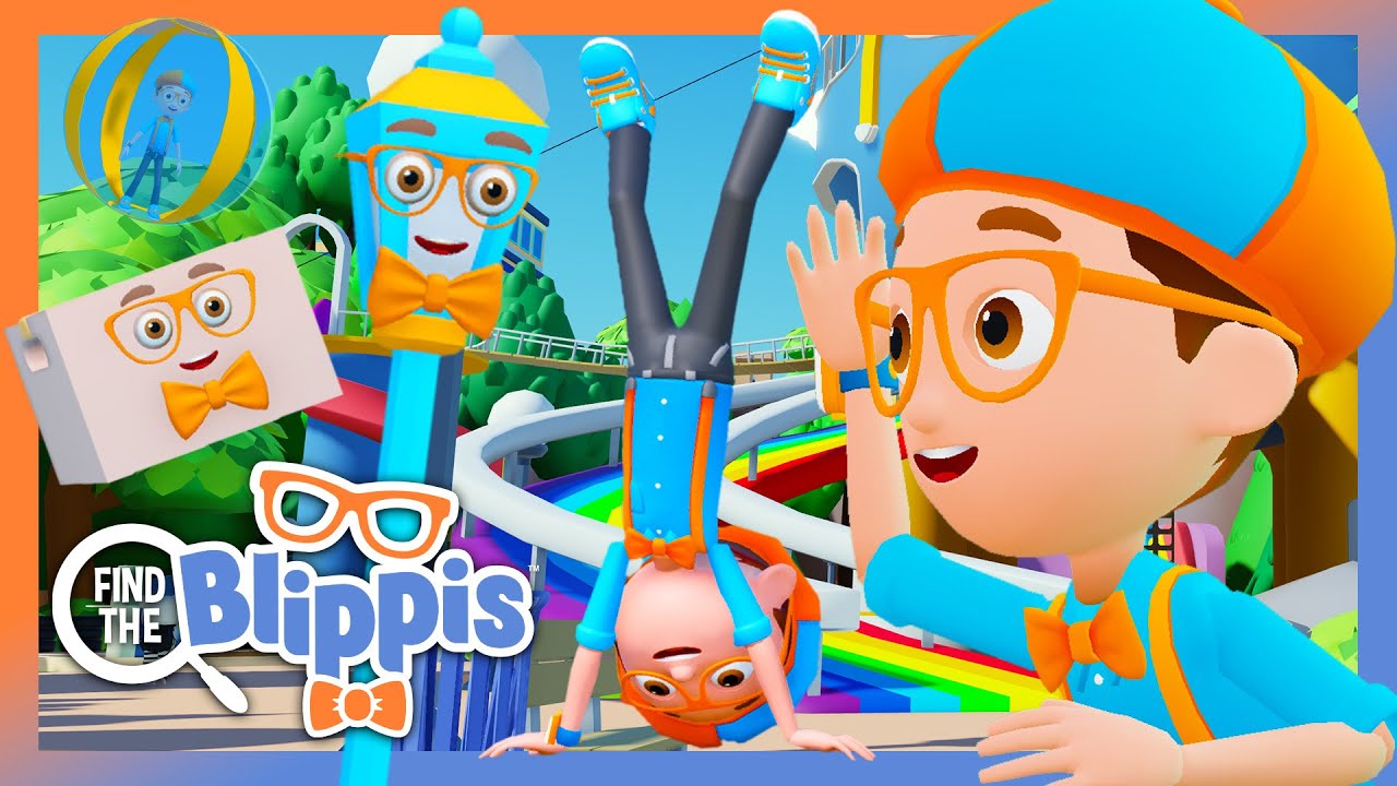 FIVE Easy Blippis to Unlock in 'Find The Blippis' on Roblox! | Blippi Plays Roblox!