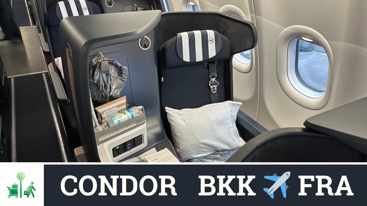 ✈️ Wie ist die CONDOR Business Class von Bangkok nach Frankfurt?
