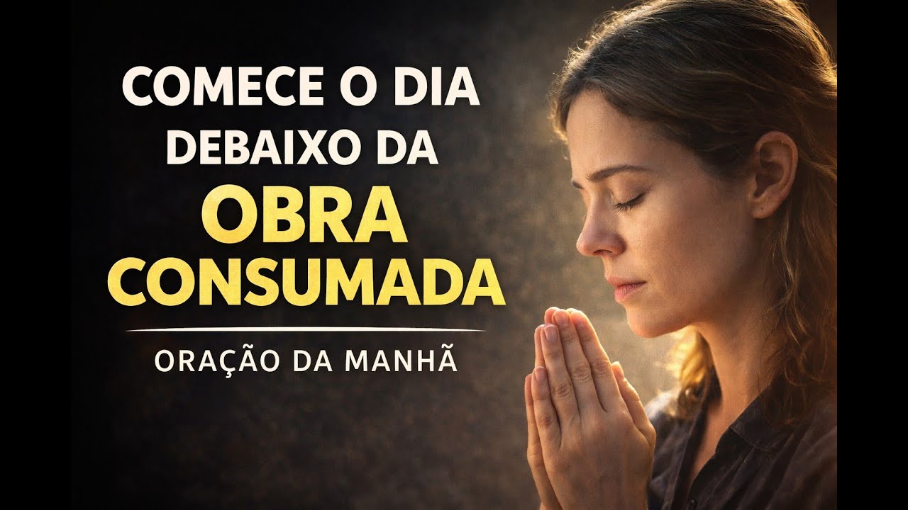 Comece o Dia Debaixo da Obra Consumada de Jesus | Oração da Manhã Poderosa