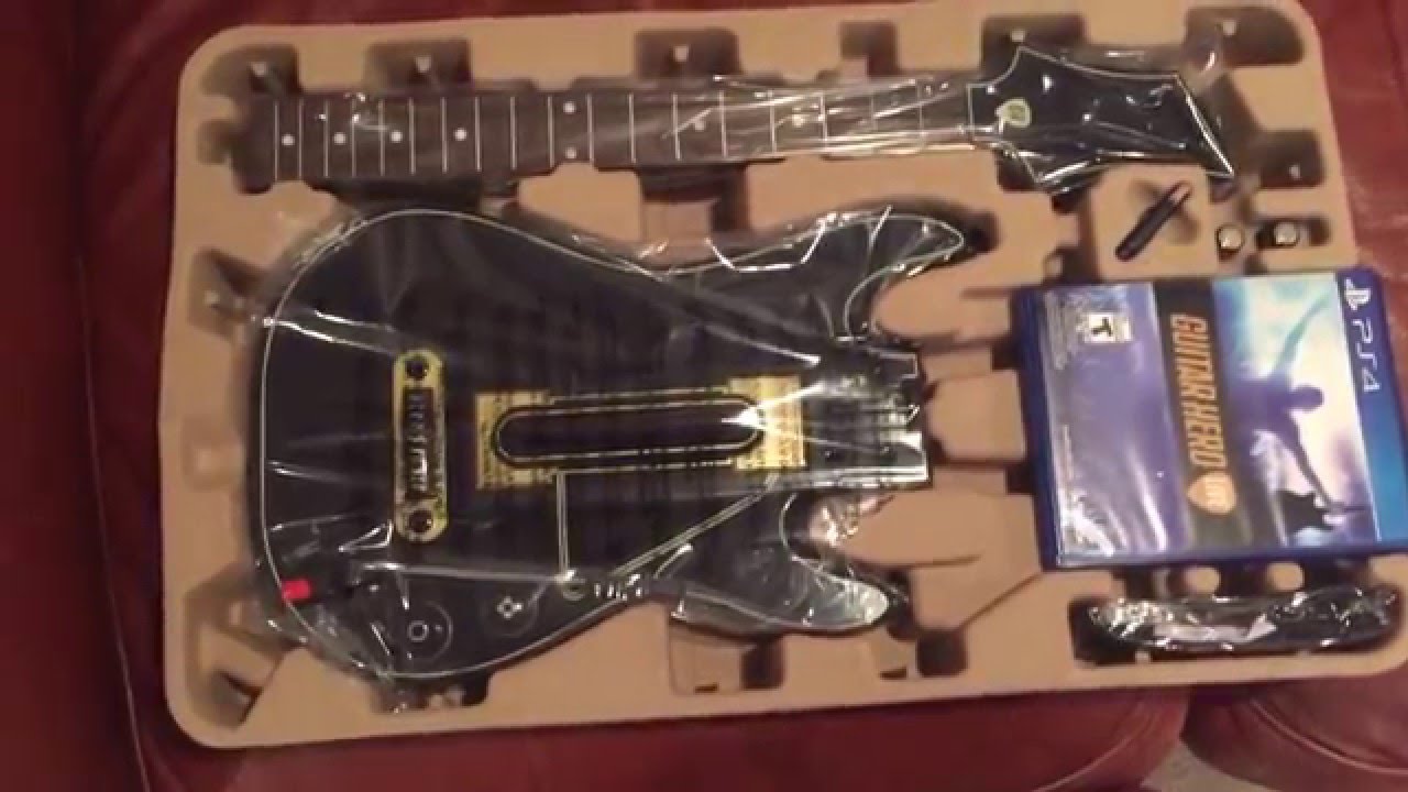 GUITAR HERO LIVE PS4 UNBOXING