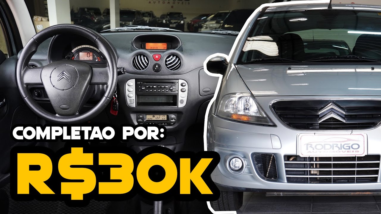 UM COMPACTO PREMIUM BARATO! Mas VALE A PENA? Andei no Citroën C3 1.6 2009 da Rodrigo Automóveis!