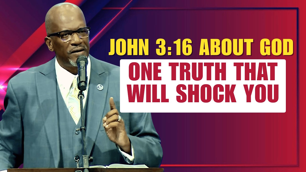 Проповедь Терри К. Андерсона - Иоанна 3:16 О Боге: Одна истина, которая вас потрясёт