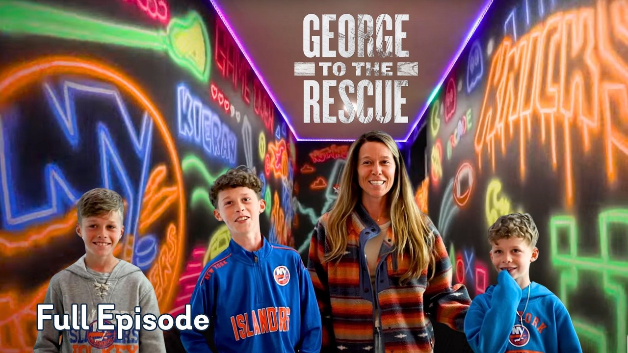 Heartwarming Home Renovation & New York Islanders Surprise for Resilient Boy | George to the Rescue