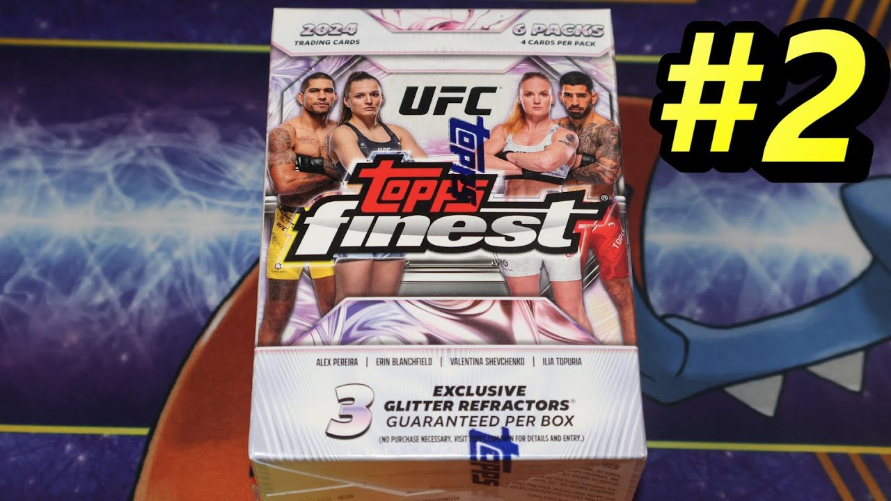 UFC 30 - 2024 Topps Finest UFC Blaster Box 2