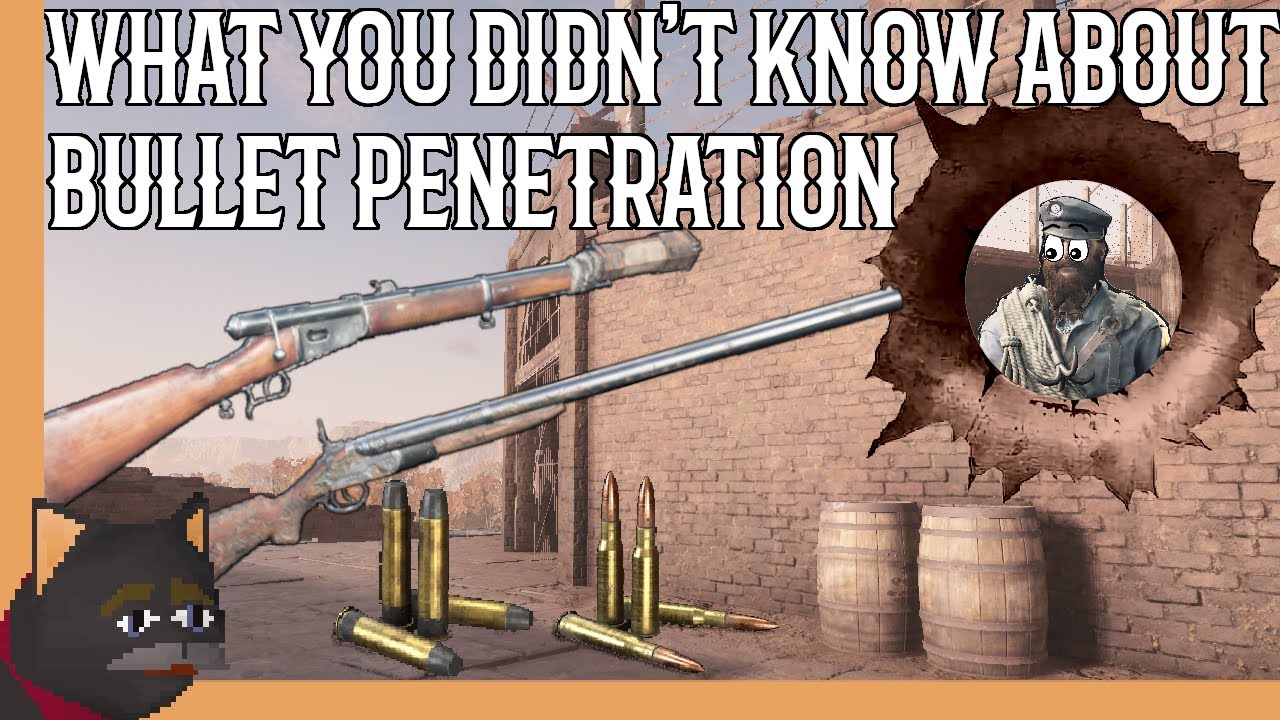 The Ultimate Bullet Penetration/FMJ Guide - Hunt Showdown Analysis & Guide Patch 1.13