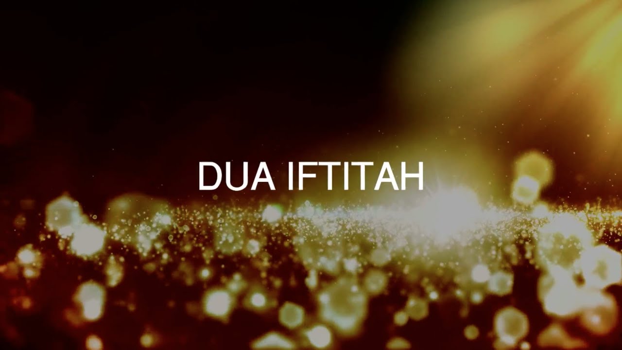 Dua Iftitah in English
