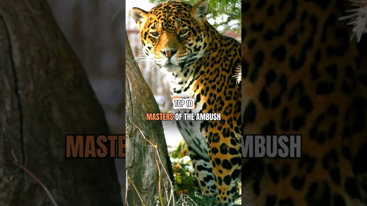Top 10 Ambush Predators That Strike Instantly! ⚡🐯 #shorts