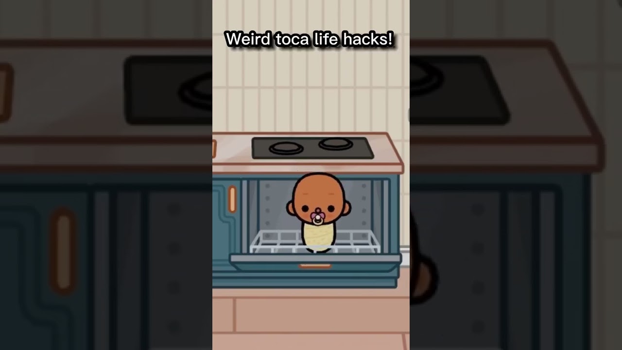 Weird toca life build hack!😂 #tocaboca #tocalife #viral #build  #trend #blowup #foryoupage #hack