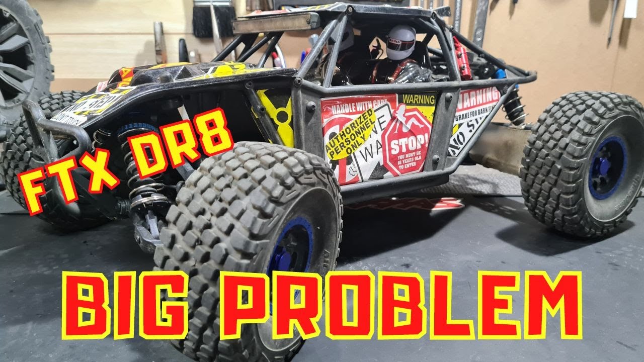 FTX DR8 - FIRST CARBON Fiber rear shock tower in the WORLD