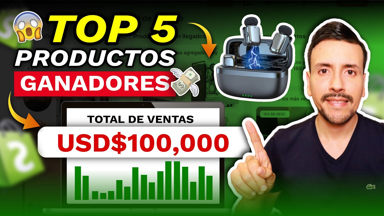 5 PRODUCTOS GANADORES para Comprar BARATO y Ganar MUCHO DINERO ⭐