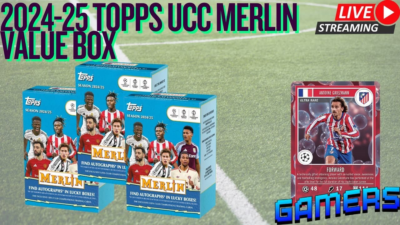 [생방] 24-25 Topps Merlin 바로 깝니다!