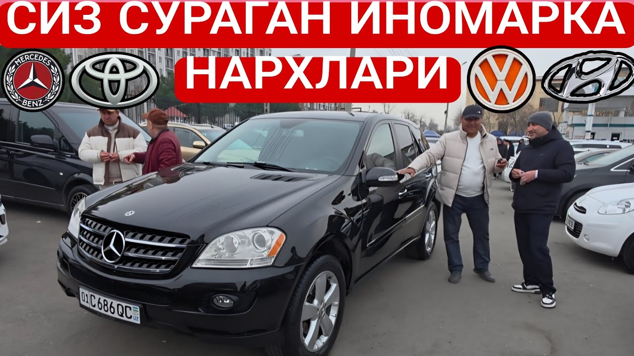 Сиз сураган ИНОМАРКА нархлари #сергелимошинабозор #automobile #rek #engarzoni #hamyobop