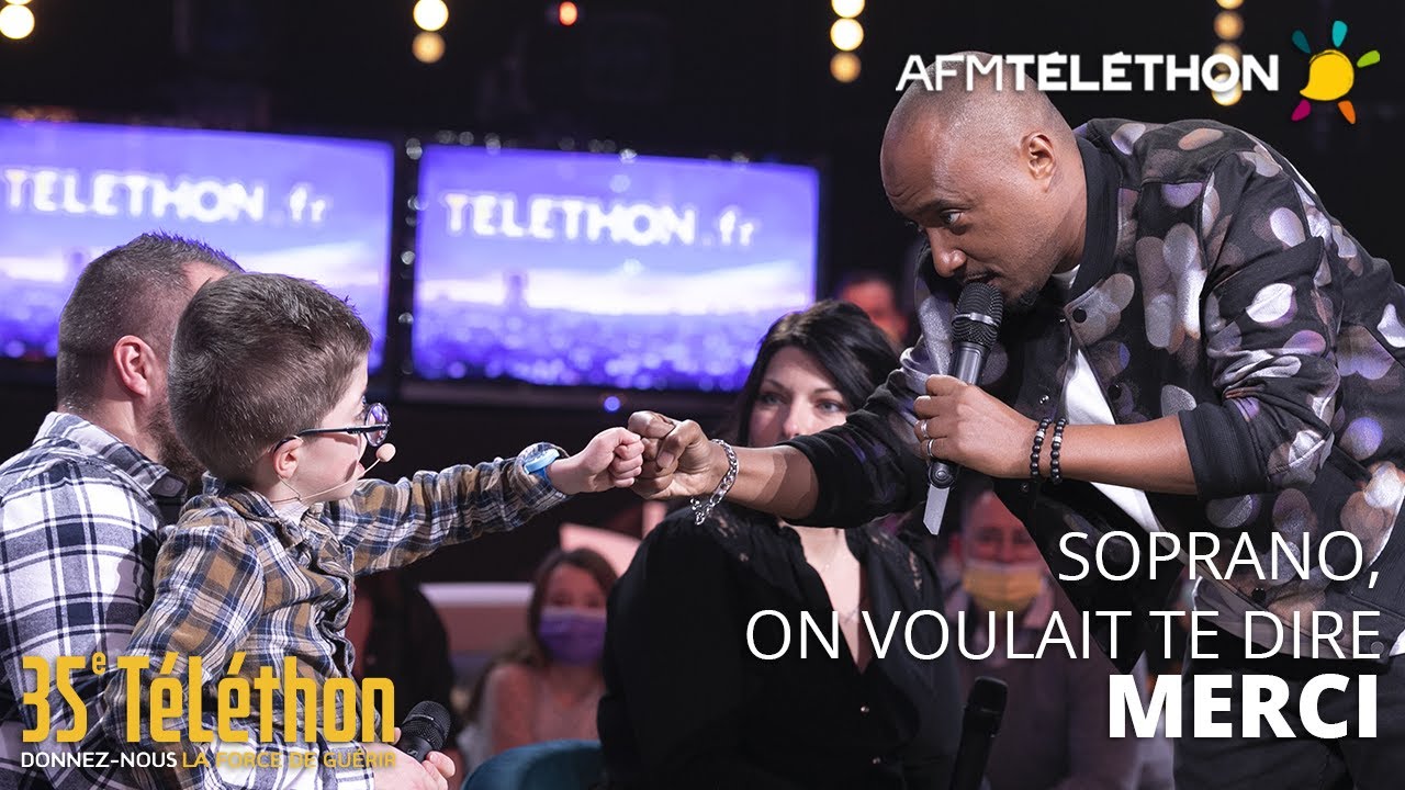 Soprano, le parrain du 💛 ! Ses meilleurs moments | AFM-Téléthon