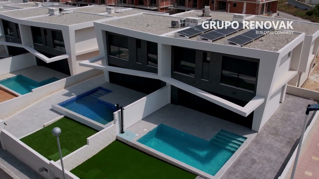 Construcción de 77 villas en Gran Alacant, Fase I y Fase II.