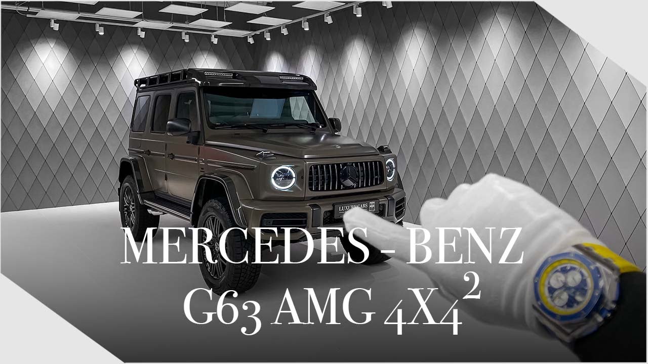 Safari Tour with the ALL NEW G63 AMG 4x4² Hardcore V8 OFF - ROADER DETAILED WALKAROUND + SOUNDCHECK