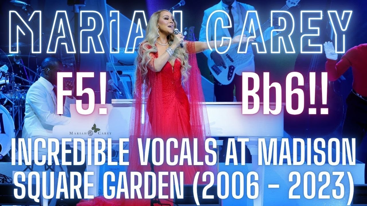 Mariah Carey - INCREDIBLE Vocals at Madison Square Garden (2006 - 2023)