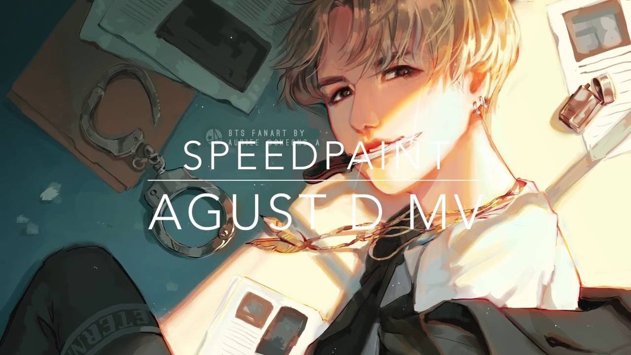 [ Speedpaint & Drawing Tips ] - 'Agust D' MV Fanart