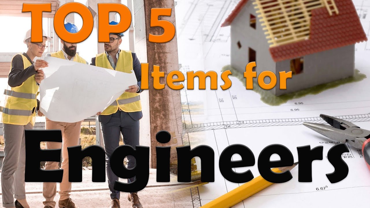 TOP 5 HERRAMIENTAS QUE DEBE TENER UN INGENIERO / TOP 5 ITEMS FOR ENGINEERS