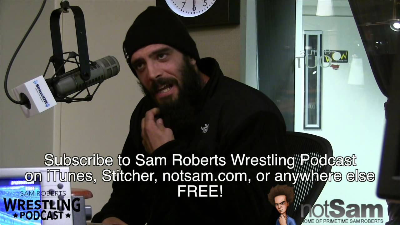 Джей Бриско снимается в подкасте Сэма Робертса о рестлинге — ROH, WWE и т. д.
