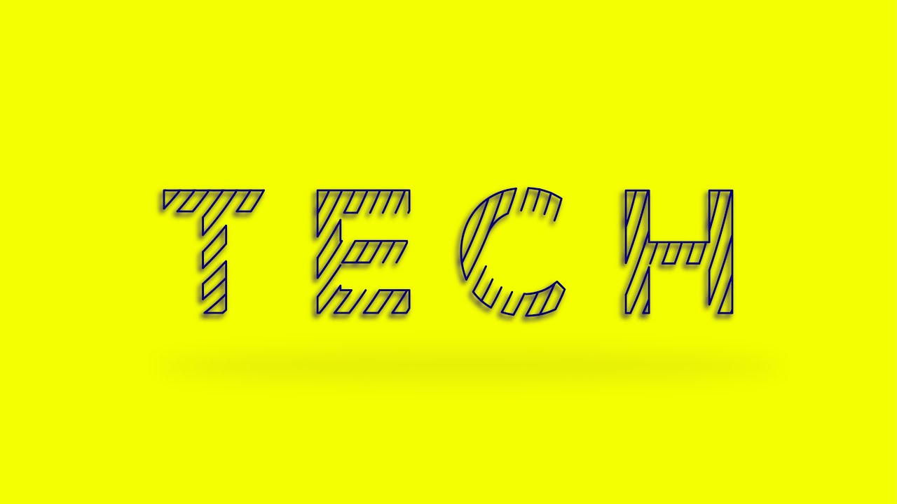 logo design illustrator advanced tutorial || Fill Text with Lines