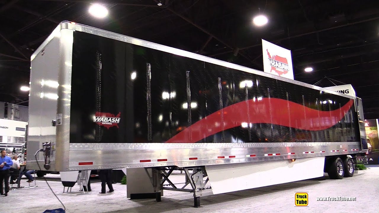 2018 Wabash Prototype Side Impact 53 inch Trailer - Walkaround - 2017 NACV Show Atlanta
