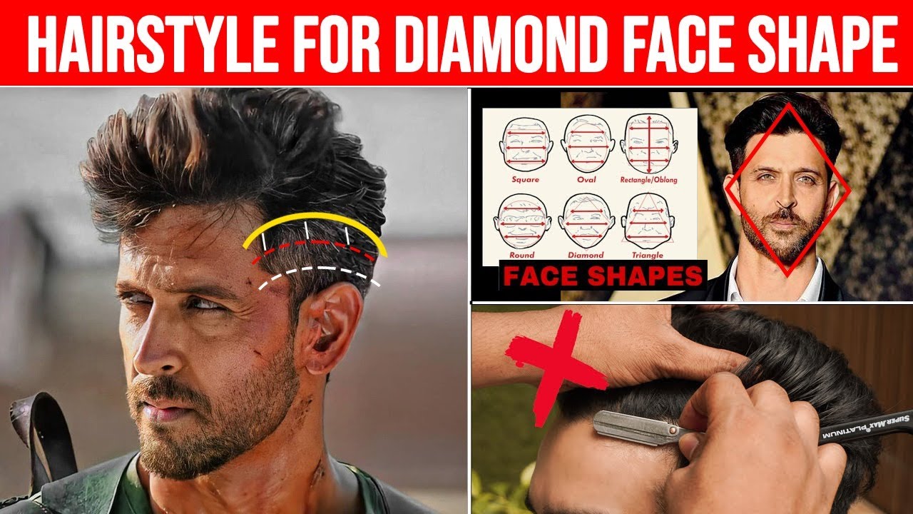 best hairstyles for diamond face shape men | diamond hairstyle | diamond face hairstyles men in 2022