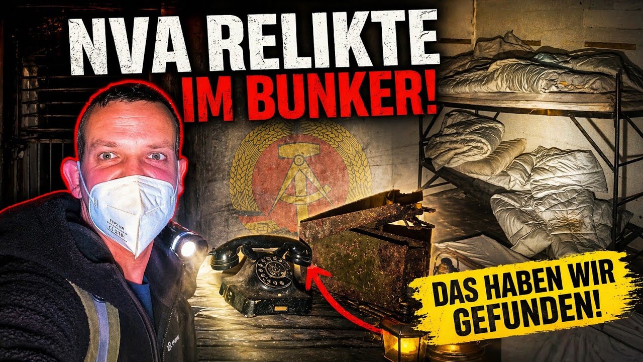 Wir FINDEN vergessenen DDR NVA Bunker mit Inventar !!! RELIKTE aus DDR Zeiten | Lost Places