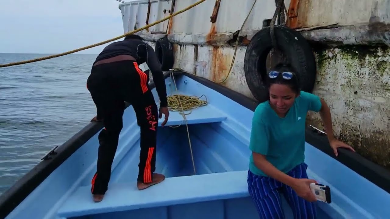 Trawler dive  with  @lasanabaptiste a Trini Adventure at Icacos..