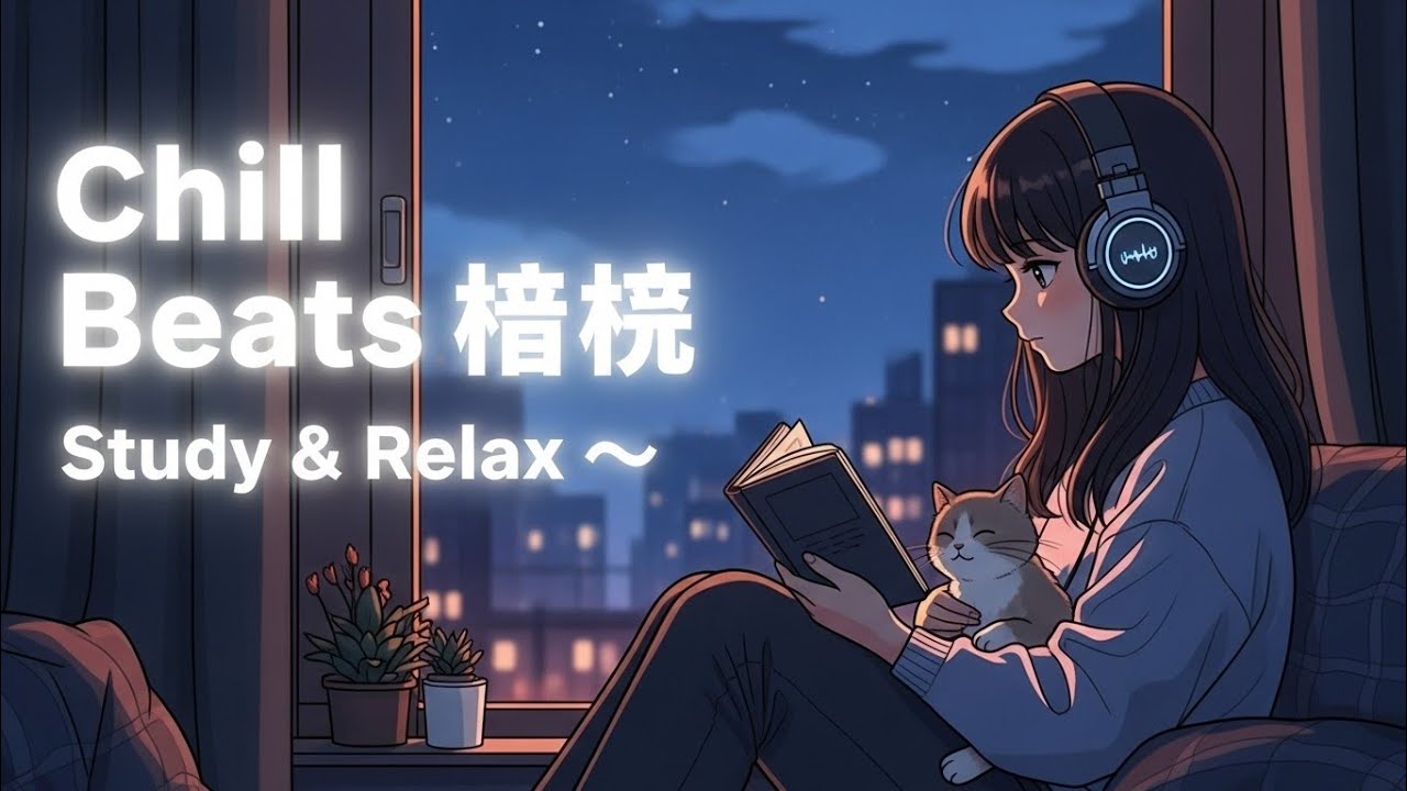 🌙 Chill Lofi Beats for Relaxing, Studying & Late Night Vibes | Cozy Aesthetic Music Mix 🎧