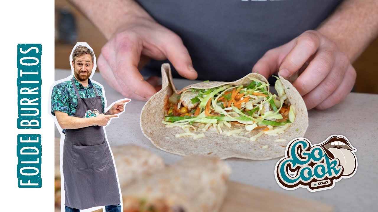 Sådan folder du burritos som en pro! | GoCook by Coop