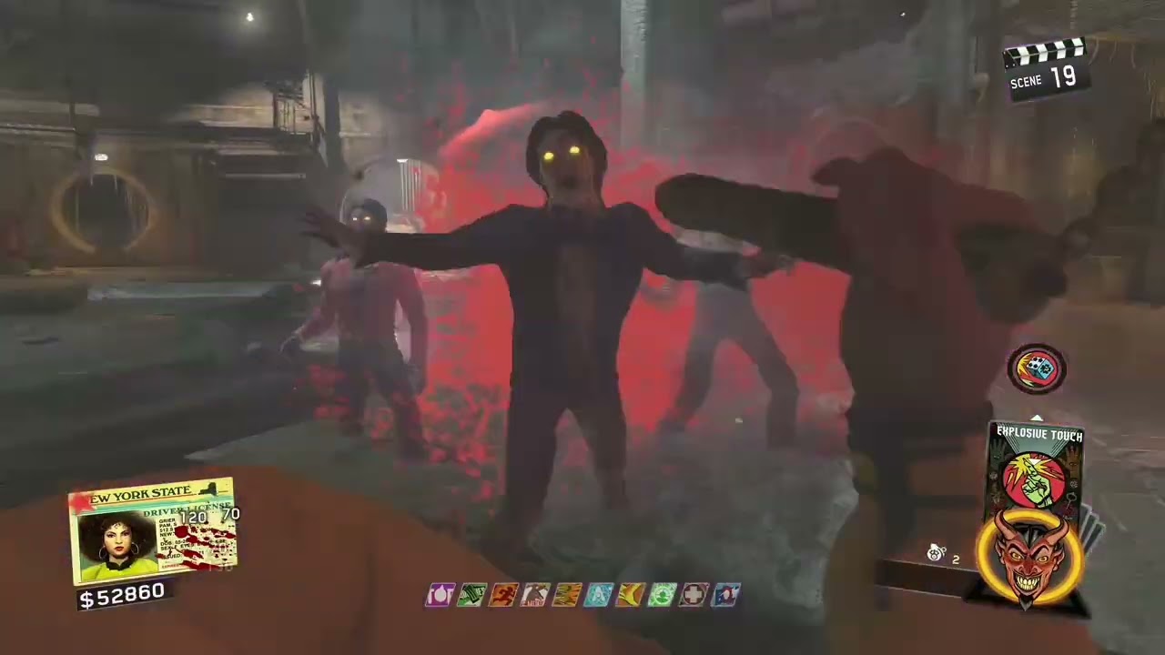 Shaolin shuffle, round 30, nunchucks only!