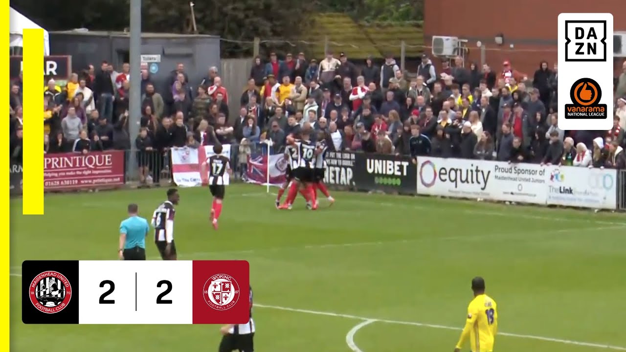 Maidenhead United 2-2 Woking | National League HIGHLIGHTS