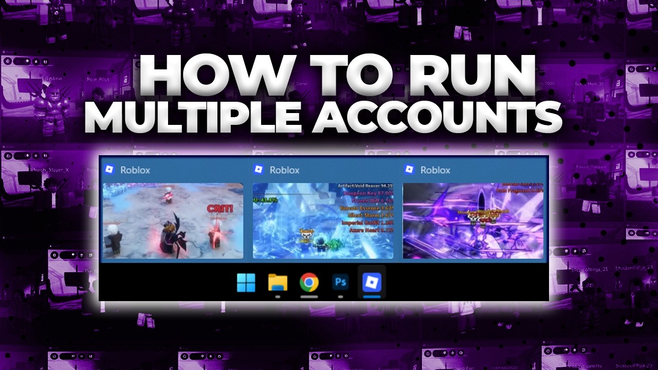 [NEW] How To Run Multiple Roblox Accounts at once | *WORKING* 2026 Method