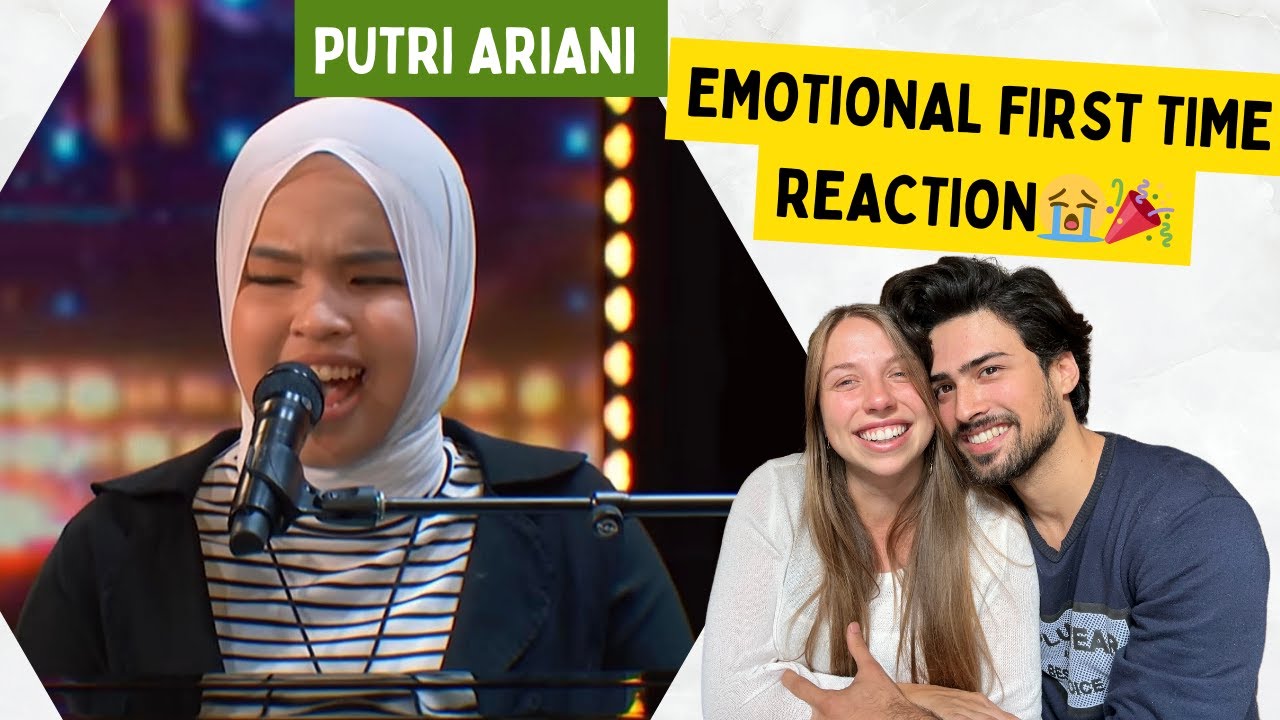 Putri Ariani 🇮🇩Golden Buzzer AGT 2023 | First Time Reaction! Super Emotional 😭