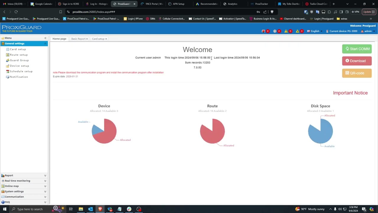 How to add or remove checkpoints from the Proxicloud System
