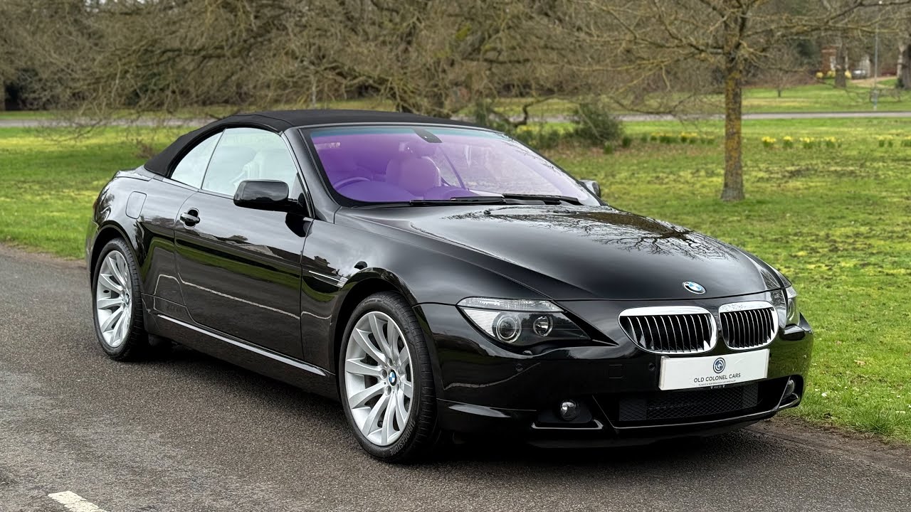 BMW E64 650 M Sport Auto - Only 60,000 Miles - Detailed Video - See https://oldcolonelcars.co.uk/