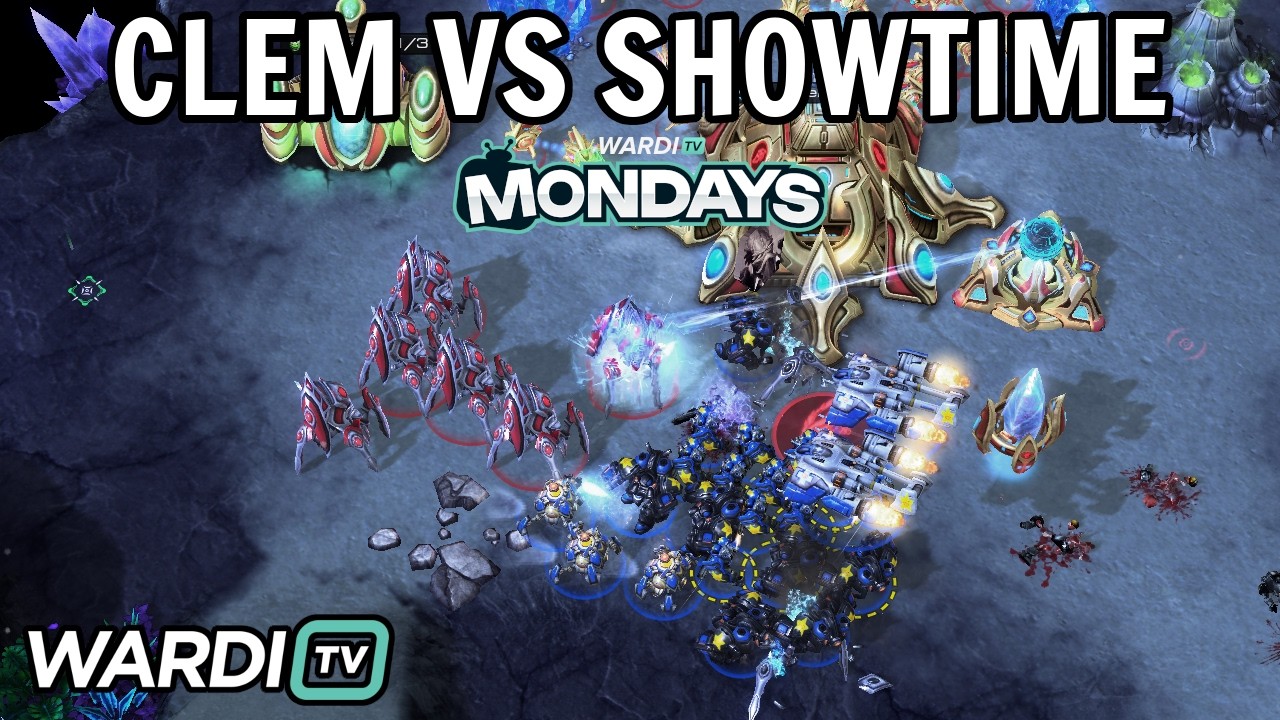 Клем против ШоУТим (TvP) - ФИНАЛЫ WardiTV Понедельники 77 [StarCraft 2]
