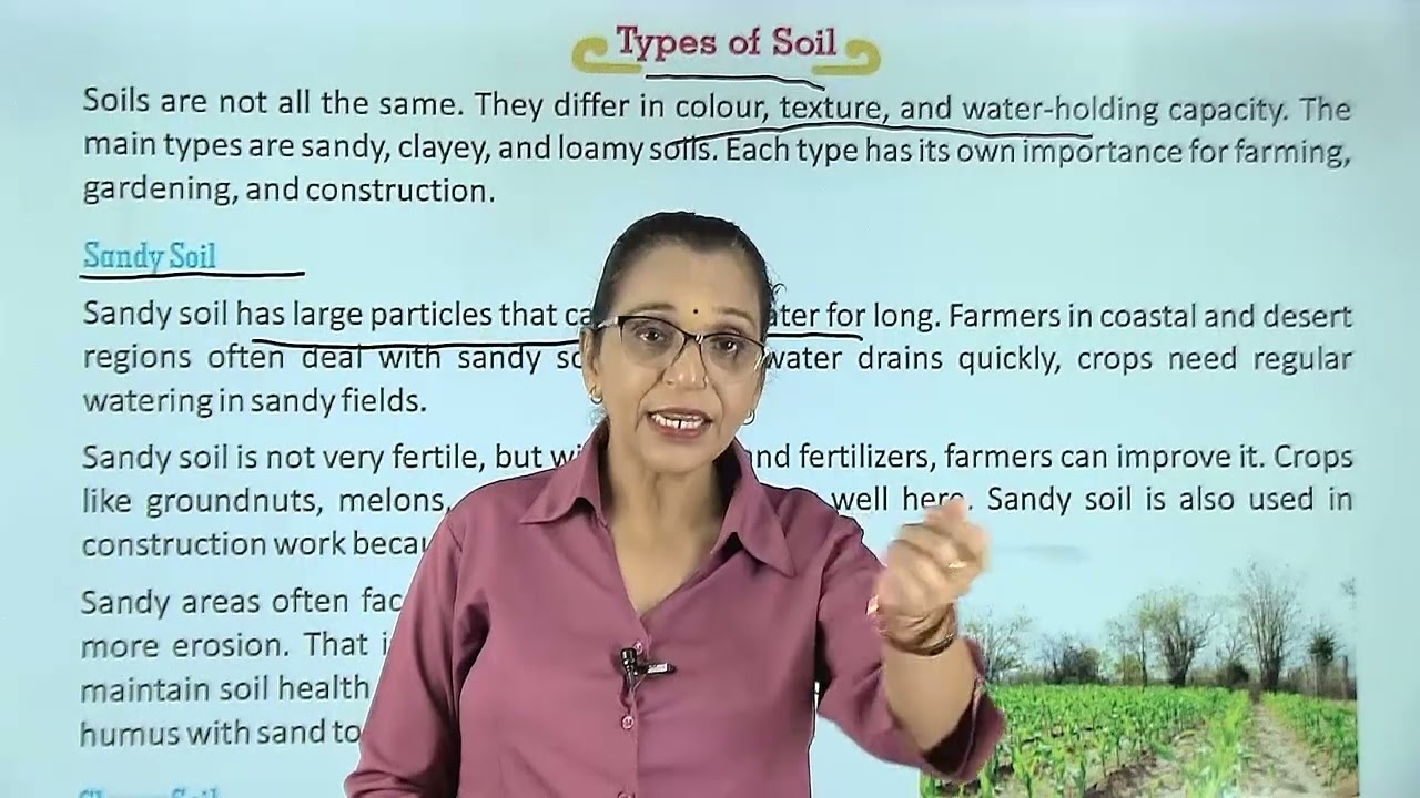 Ch 14 | Jophiel Books | EVS | Class 05 | Soil | For children
