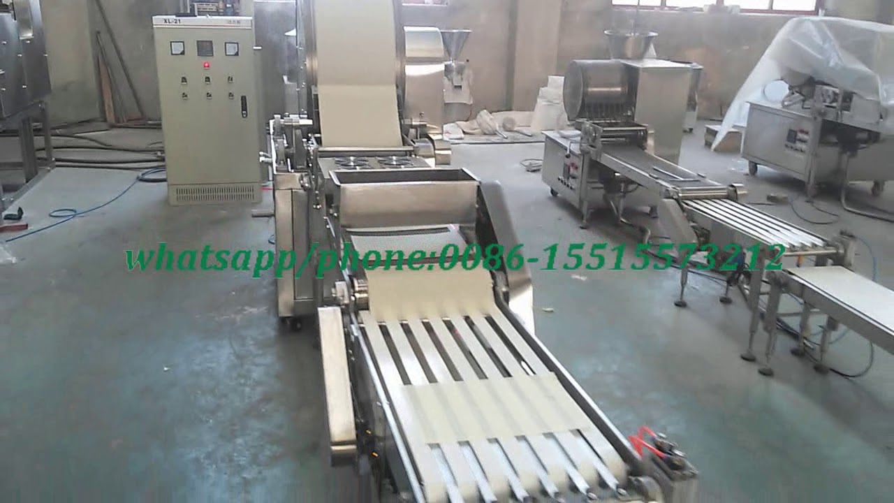 1000 Pieces/h Spring Roll Wrapper Making Machine in India