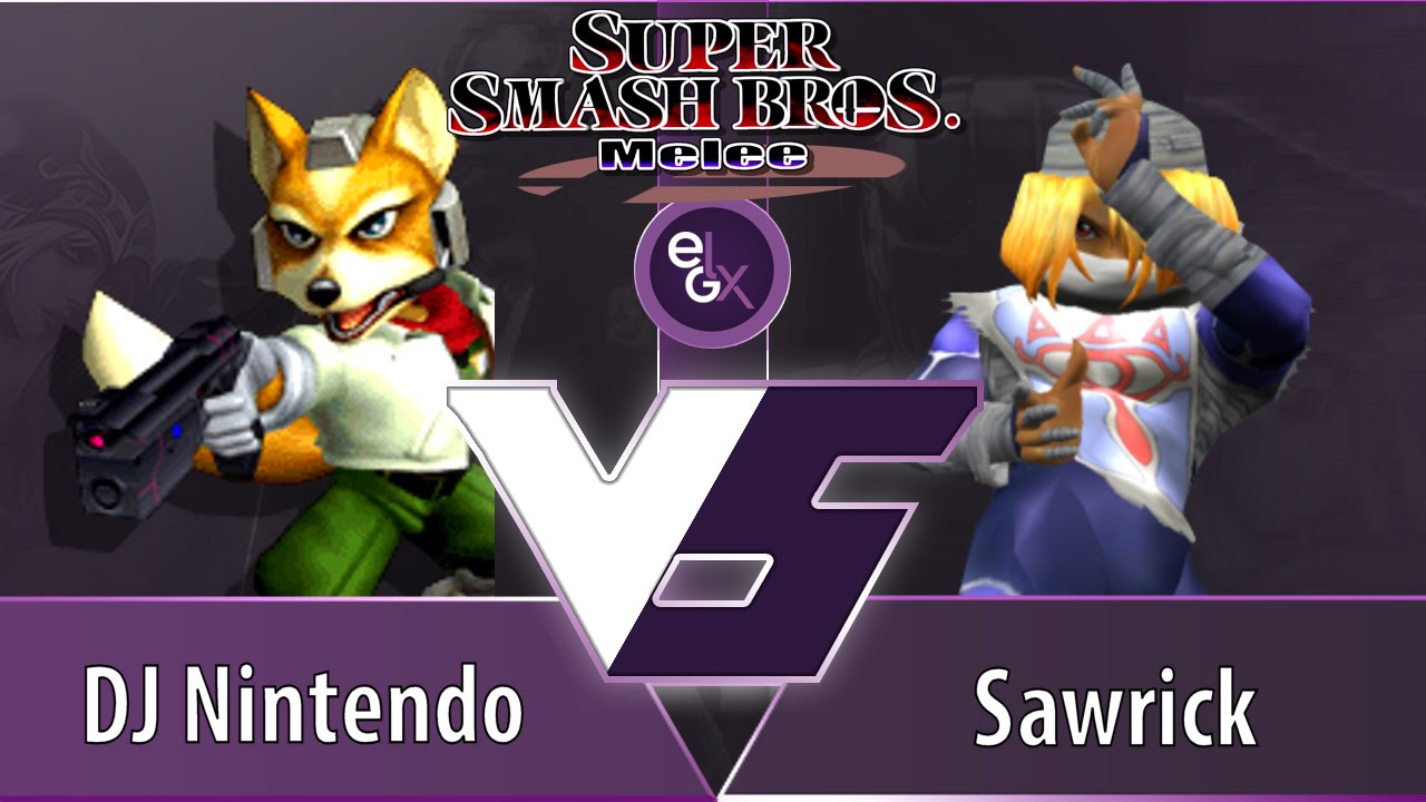EGLX - DJ Nintnendo (Fox) vs Sawrick (Sheik) - SSBM