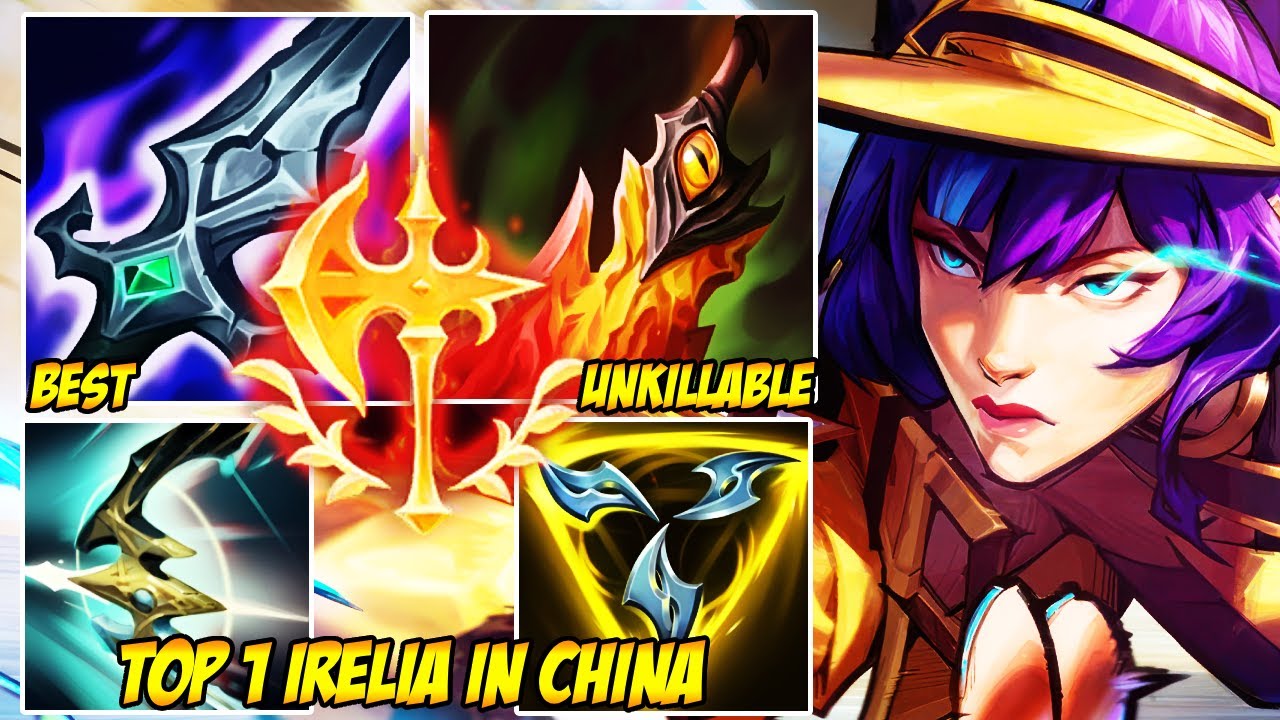 WILD RIFT CHINA TOP 1 IRELIA - THEY COULDN’T TOUCH THIS IRELIA