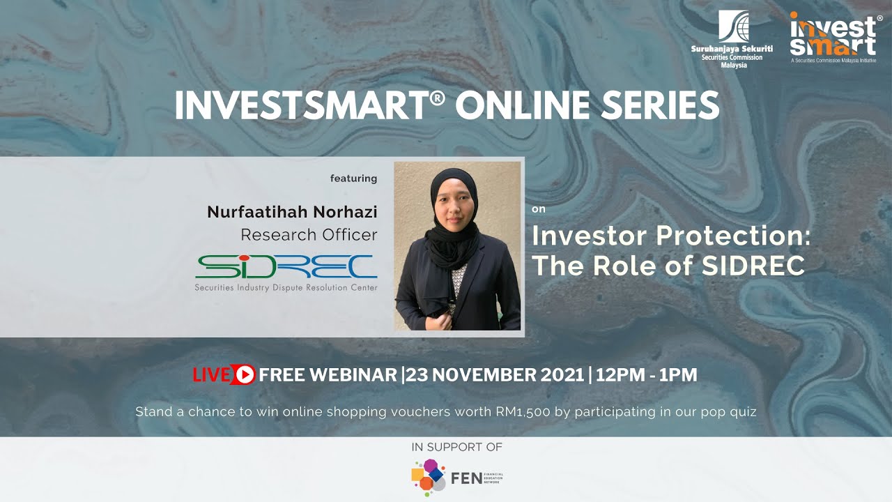 Investor Protection: The Role of SIDREC