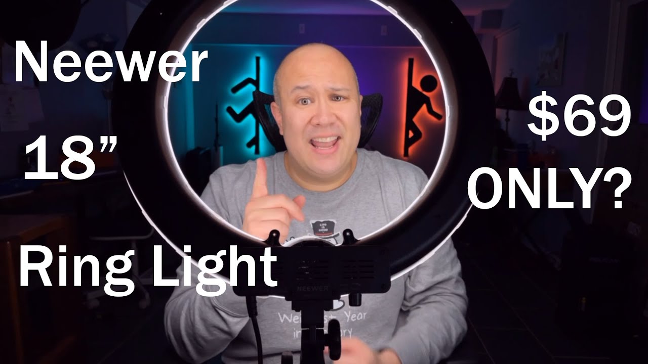 Neewer RL-18 Ring Light Review