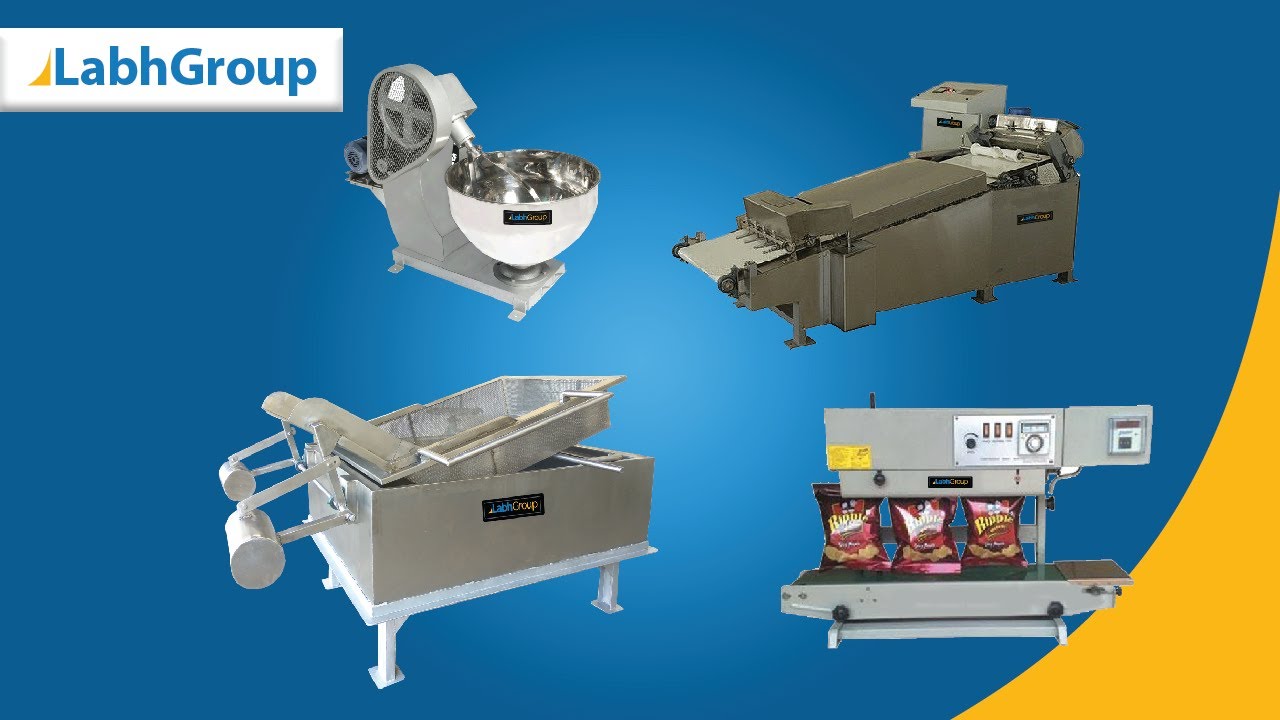 Automatic fried murukku production plant | High speed murukku making machines | Labh Group