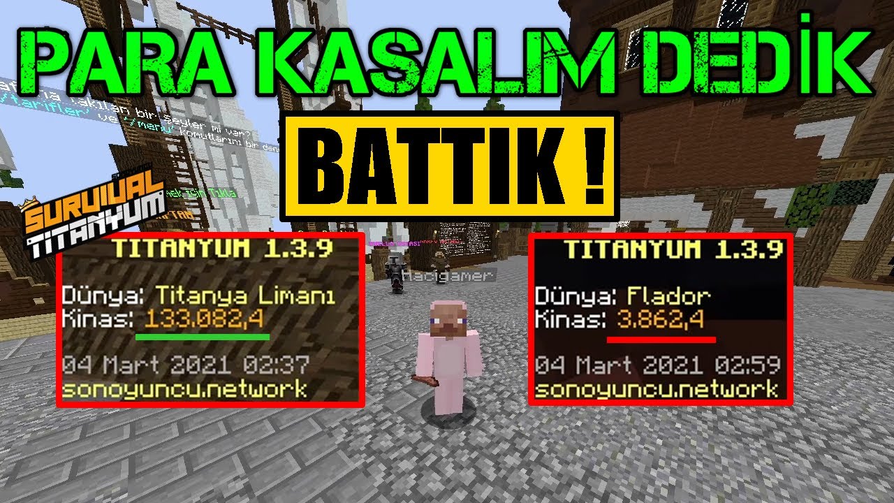 Sonoyuncu Titanyumda Para Kasamamak XD - SONOYUNCU TİTANYUM GÜNLÜKLERİ! #Bölüm 41