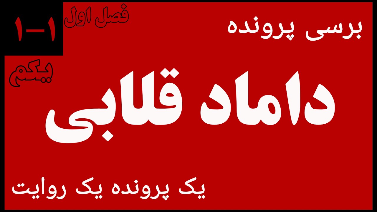 داماد قلابی [ پرونده شماره یک از فصل اول ]
