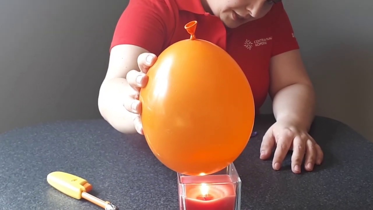 #Kopernikwdomu - Dlaczego balon nie wybucha?