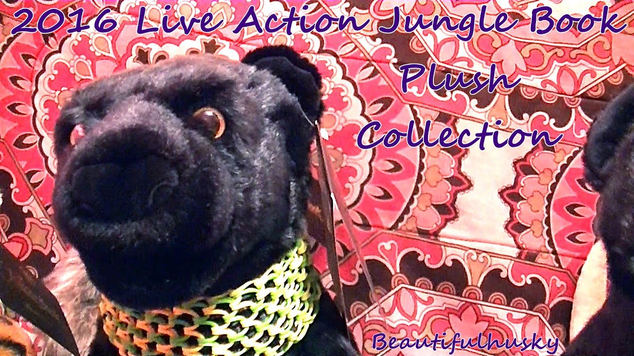 2016 Live Action Jungle Book Plush Collection!!