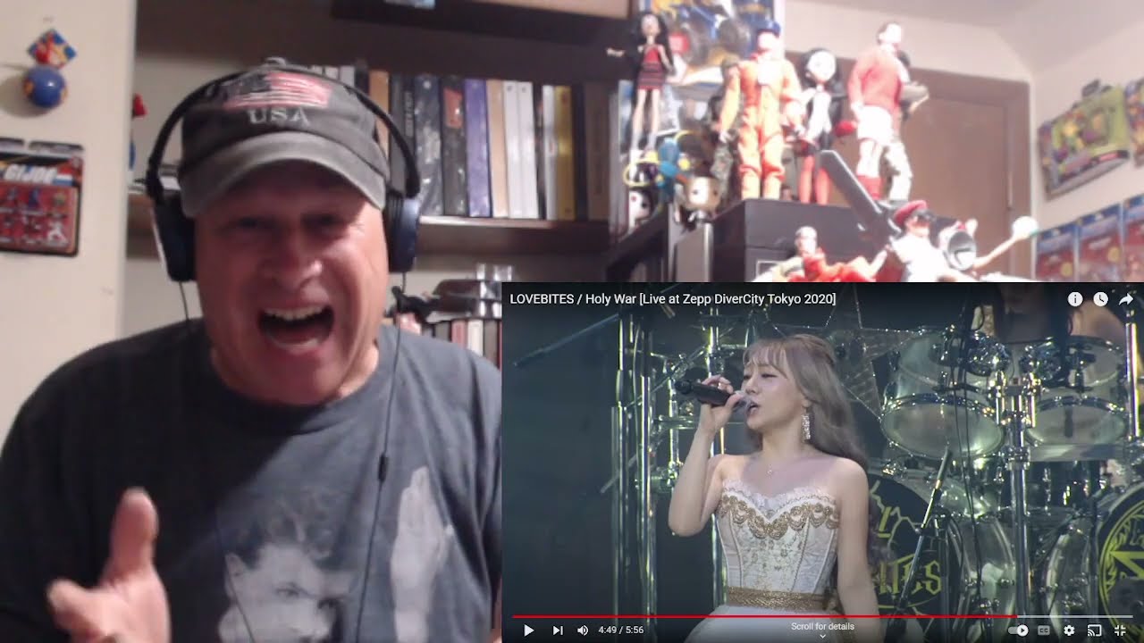 Reaction - Lovebites - Holy War - Live At Zepp DiverCity, Tokyo Japan 2020 - Heavy Metal To The Max